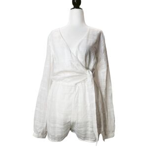 Tjd Destination Romper in Ivory